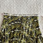 Urban Outfitters  Floral Plaid Schoolgirl Grunge Pleated Wrap Mini Skirt Size S Photo 9