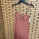 No Boundaries  Orange Floral Maxi Dress Size Small Photo 3