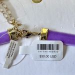 Free People NWT Petite Bow Choker in Lilac Photo 5