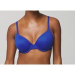 Soma Bra 36B Embraceable Enchanting Lace Demi Bras Lined Underwire Adjustable Blue Size undefined Photo 2