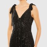 Mac Duggal 26693 Bow Strap Sequin Gown Dress Photo 3