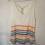 SheIn Crotchet rainbow swim coverup size large Photo 0