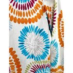 Life Style Top‎ Women's M Vintage Abstract Art Tie Dye Orange Pink Jacket Button Size M Photo 1