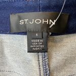 St. John  Women’s Jennifer Dark Washed High Waisted Denim Jeans Size 6 Photo 5