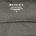 Athleta Stay Fly 9” Pocket Black And Gray Running Bike Shorts Size Small Photo 9