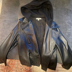 Hem and Thread Leather jacket  Photo 0