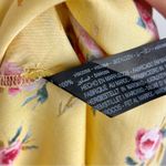 ZARA NEW  The Safia Floral Yellow Satin Slip Dress Large Blogger Fave Photo 6
