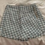 Forever 21 Green Gingham Skort  Photo 1