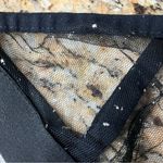 Urban Outfitters  Black Sheer Glitter Mesh Bralette Women’s M – Goth Grunge 90s Photo 3