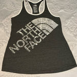The North Face Black Graphic Fitted Tank Top Photo 0