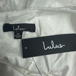 Lulus NWT  XL Exceptionally Angelic White Floral Puff Sleeve Mini Dress Summer Photo 7