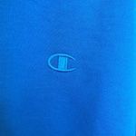 Champion Authentic Crewneck Sweatshirt. Unisex Size Medium. Blue Jay Blue Photo 4