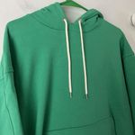 Everlane NWT The Track Organic Cotton Popover Mint Green Hoodie Sweatshirt Small Photo 4