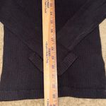 AGOLDE ‎ Tavi V-Neck Bodysuit Top Long Sleeve Ribbed Knit black size S Photo 4