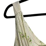 girl. by Band of Outsiders One Shoulder Cream Polka Dot Floral Silk Dress Size 2 Photo 5