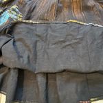 Vintage 1950’s/1960’s Matador Hand Painted Sequined Mexican Cotton Circle Skirt Black Size M Photo 13