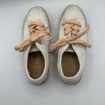 Call it spring  White/Peach Espadrille Tennis Shoes Sneakers Women's 6 Photo 4