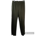 Citrine Green Tan Pants Set Business Casual Safari 2 Piece Set Size 14 Photo 14