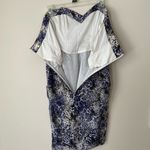 Shoshanna  Blue Strapless Short Casual Dress Size 4 Photo 5