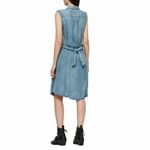 All Saints Francis denim shirt dress small Photo 12
