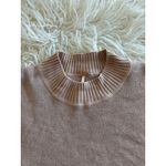 Free People Starry Night Shimmer Sweater Cream Puff Size XL Photo 2