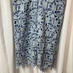 Gianni Bini Gianna Bini Lace Large Embroidered Vintage Light Mini Blue Dress Size S Photo 6