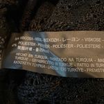 ZARA #156  black knit maxi dress Photo 7