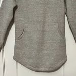 prAna  NWT thermal threads tunic jacket sweatshirt grey size XS kangaroo pocket Photo 3