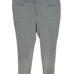 Banana Republic ⸻
Sloan Fit Crop Pants Black White Geometric Print Size 6 Photo 0