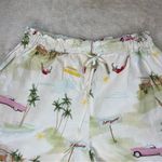 KITRI Patricia Print Short in Palm Springs Size Small White Photo 5
