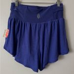Free People  Movement S Tempo Light as Air Run Shorts in Indigo Purple Photo 3