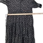 Natural Life  Womans Maxi Dress Size L Cottagecore Dark Florals Hippie Feminine Photo 10