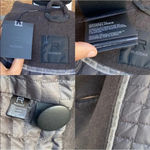 Rudsak wool leather trim coat sz medium Gray Photo 11