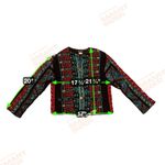 Vintage Carole LIttle Saint Tropez Quilted Boho Jacket Sz 12 Photo 5