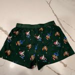 Arizona Jeans Arizona Jean Company Green Dog Print Women's Shorts size S Photo 3