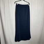 Halara NWT  Navy High Waisted Decorative Buckle Split 2-in-1 Maxi Skirt Small Photo 5