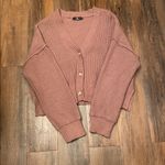 Cozy Brown Women's Cardigan Size L Photo 13