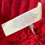 Cacique  Lingerie Babydoll Plunge Red Nightgown Underwire Plus Size 22/24 Photo 4