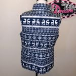 st. john's bay moose print snowflake outdoor sleeveless puffer vest Photo 4
