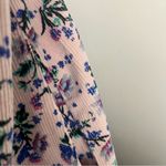 Free People Gaia Printed babydoll corduroy floral bow Tunic Size Extra Small Photo 6