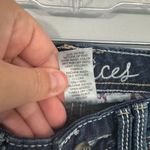 Maurice's Dark Wash Capri Jeans Women's Size 6 / Juniors Size 5 Cotton & Spandex Photo 4