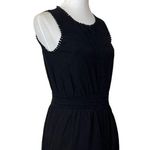 Loft Romper Black Eyelet Sleeveless Lace Boho Festival Women’s Size 00 Photo 3