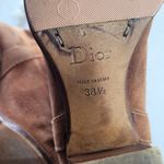 Christian Dior Suede Tall Boots Size 8.5 Photo 6