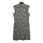 MM.LaFleur Aditi Dress In Crackle Size 12 Sleeveless Sheath Career Office Photo 2