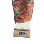 Cuddl Duds XS Orange Tropical Toucan Print Sleeveless Jumpsuit Wide Leg Photo 12