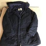 Wenven Women Winter Coat Sz.Lrg Blue Winter Hooded Parka Insulated Cold Weather Size L Photo 5