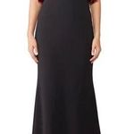 Badgley Mischka  Floral Popover Gown Photo 0