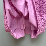 Tibi  Lace A-Line Midi Skirt Lilac Pink 4 Photo 8