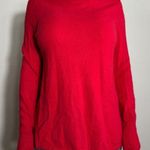 Talbots Pure Cashmere Red Mockneck Sweater Size XL Photo 0