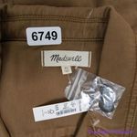 Madewell NEW Petite Long-Sleeve Tie-Waist Fatigue Jumpsuit, petite Large Photo 7